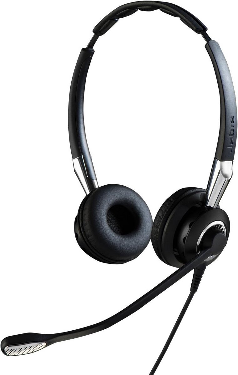 Professionele On-Ear Stereo Headset met Geluidsdemping en HD Voice voor Telefoons