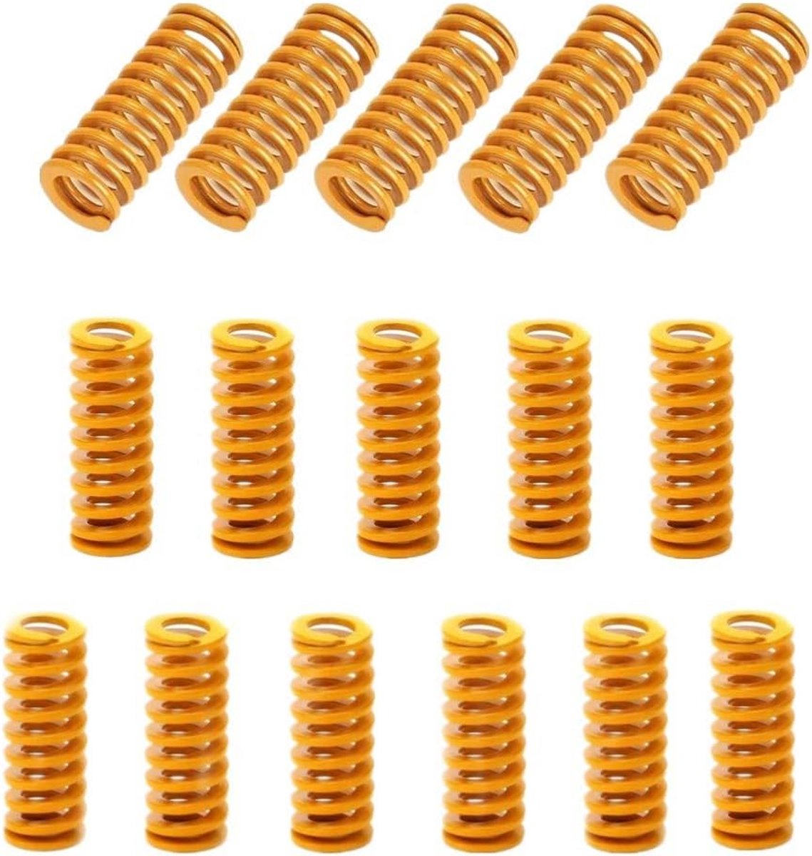 Verstevigingsveren voor 3D Printer Bed Leveling Lichtgewicht Set van 16