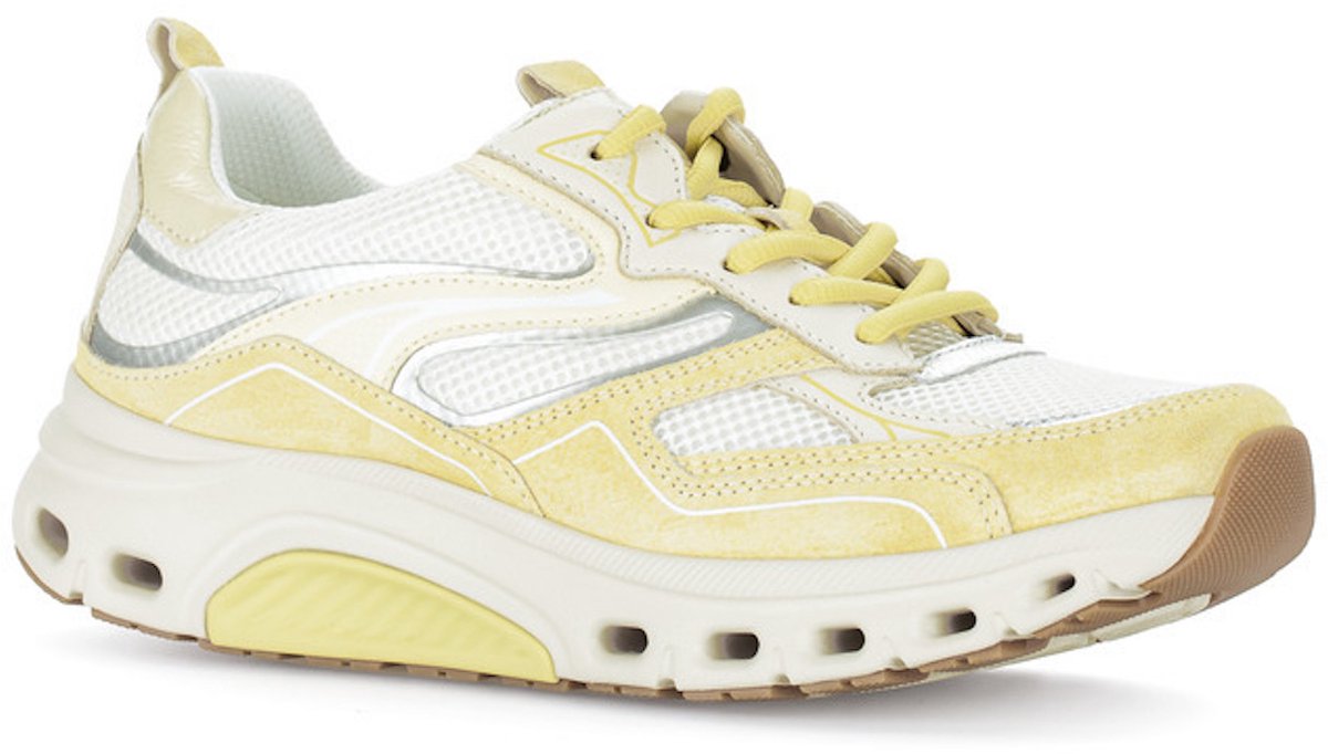 Rollingsoft Sneaker Geel/Wit - Maat 4 - 37