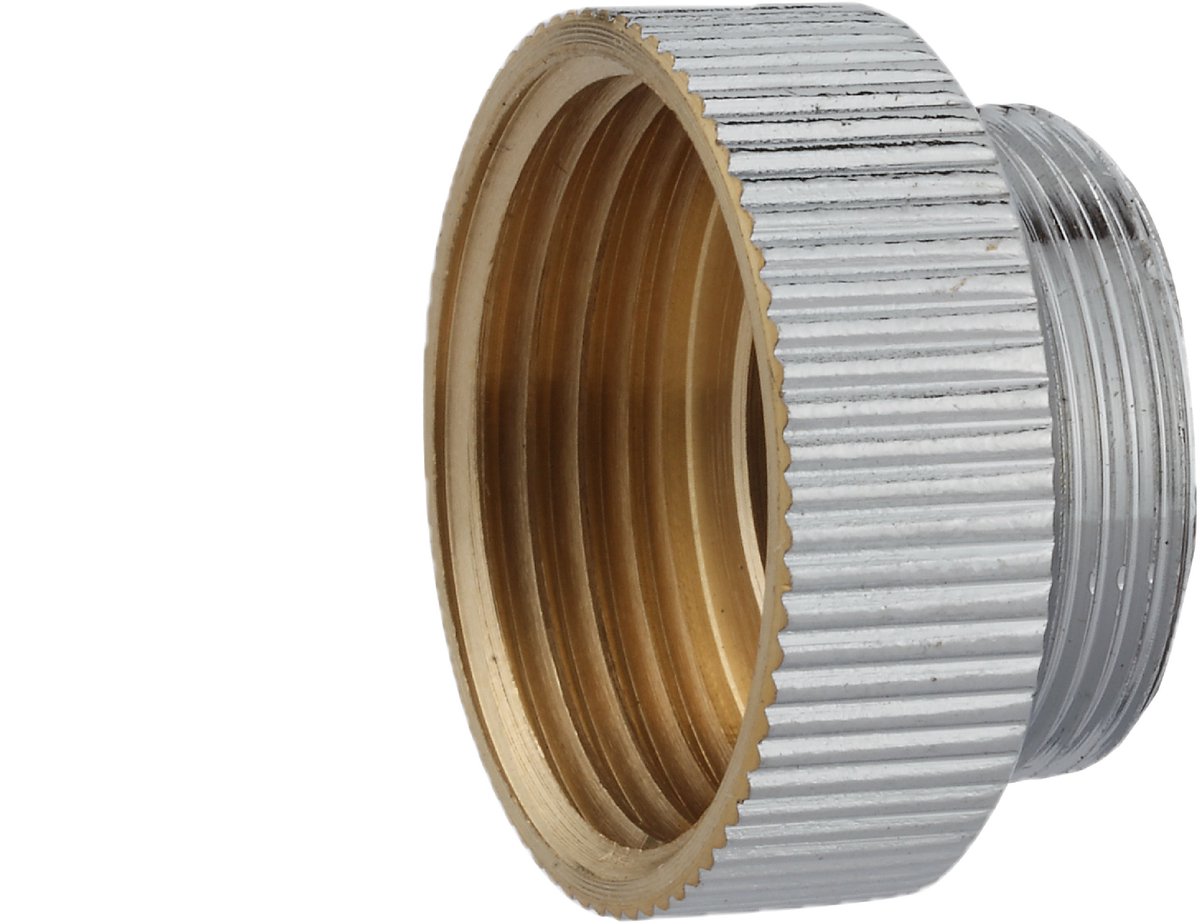 KIRCHHOFF MS Overgangsstuk - Chroom - 3/4"BI x M22AG