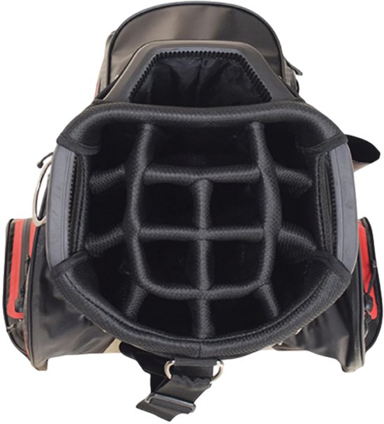 Srixon Weatherproof Cartbag - Waterdichte Golftas - Cart bag - Zwart Rood van Merkloos — afbeelding 3