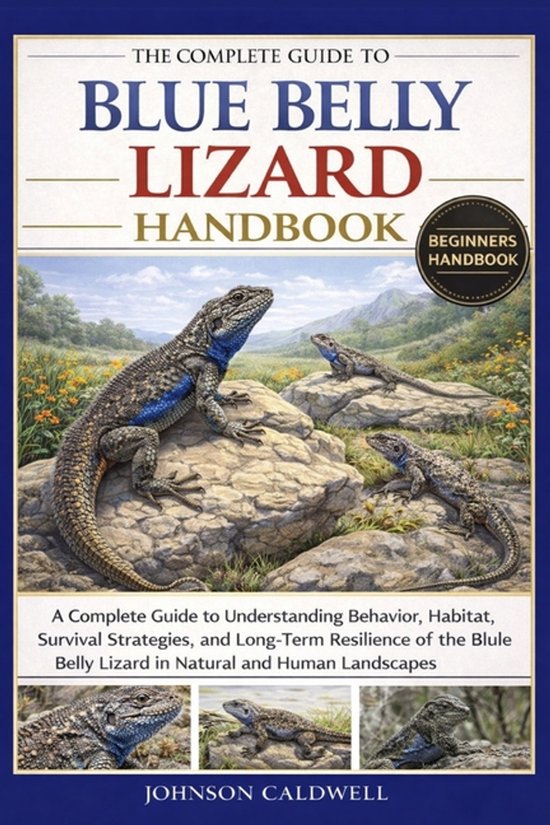 The Complete Guide to Blue Belly Lizard Handbook - cover