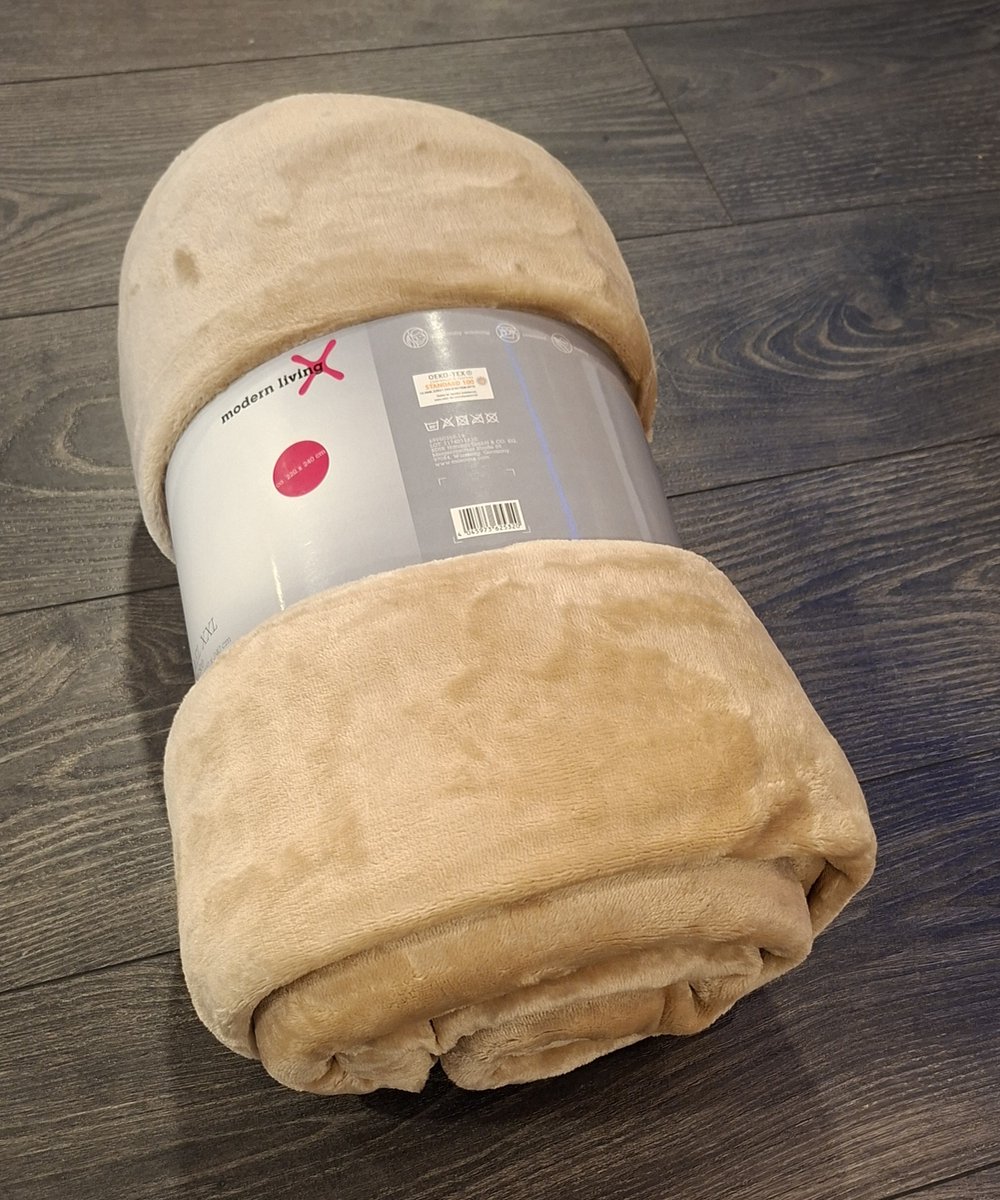 Woondeken groot Beige