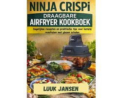 Omslag van NINJA CRISPI DRAAGBARE AIRFRYER KOOKBOEK
