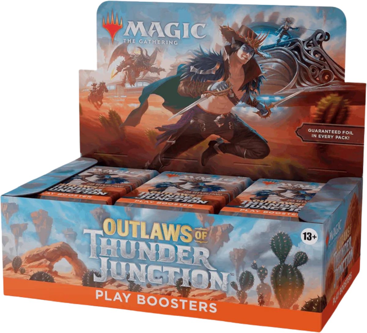 Wizards of the Coast Magic The Gathering TCG Outlaws of Thunder Junction-Play Booster Box (Diversen) Nieuw