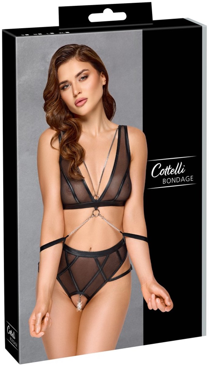 Bondage Bra Set M