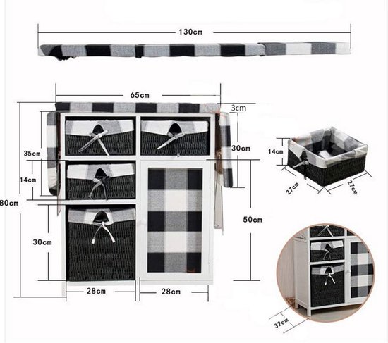 Knikarmscherm, clip-on scherm, in hoogte verstelbaar, 200 x 150 cm