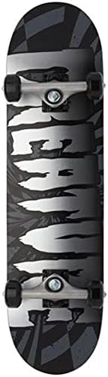 Compleet Skateboard 7.75 inch Metallic Logo Design Voor Beginners