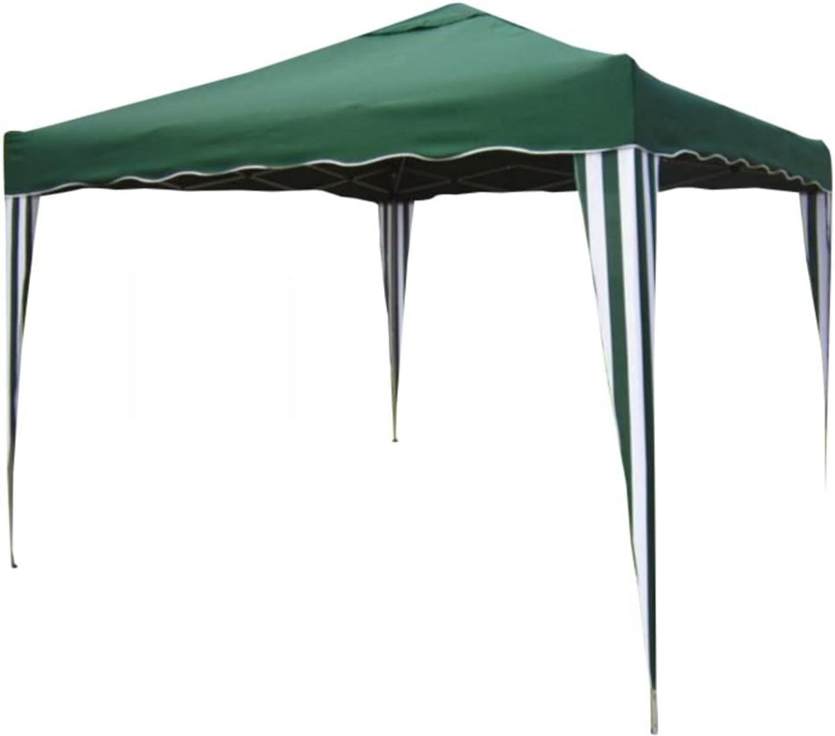 Opvouwbare Paviljoen Partytent 3x3 Meter Groen Inclusief Zijwanden
