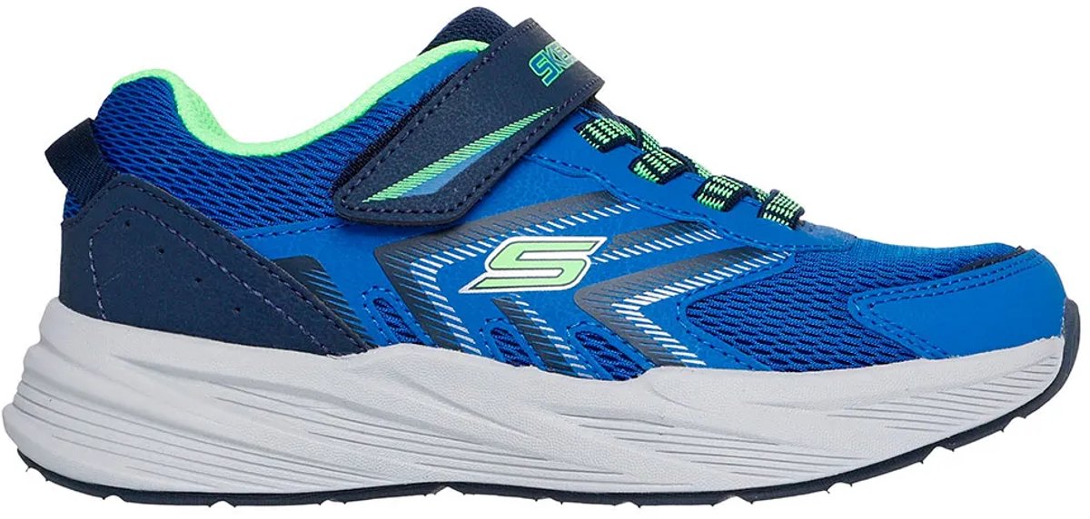 Blue&Silver Synthetic / Blue Textile / Lime&Silver Trim