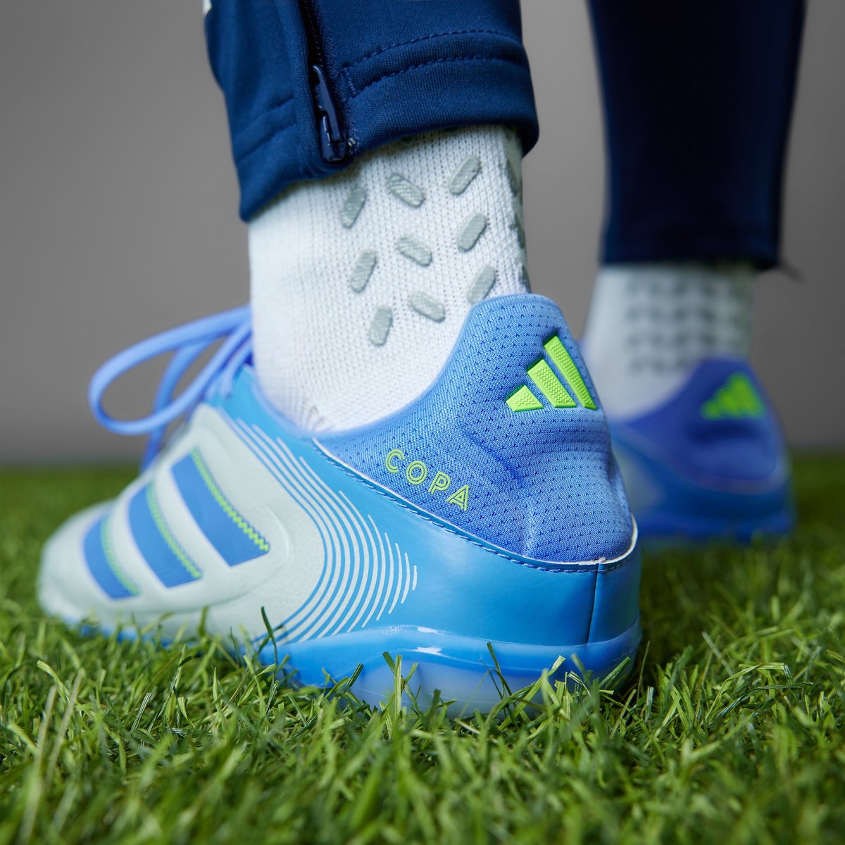 adidas Performance Copa Pure 3 League Firm/Multi-Ground Voetbalschoenen - Heren - Blauw — cadeau in Cadeau-ideeën - foto 4