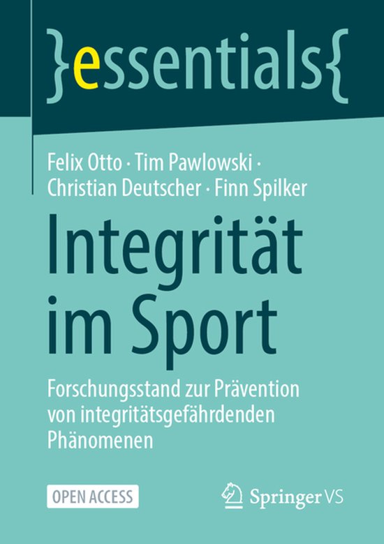 essentials- Integrität im Sport - cover