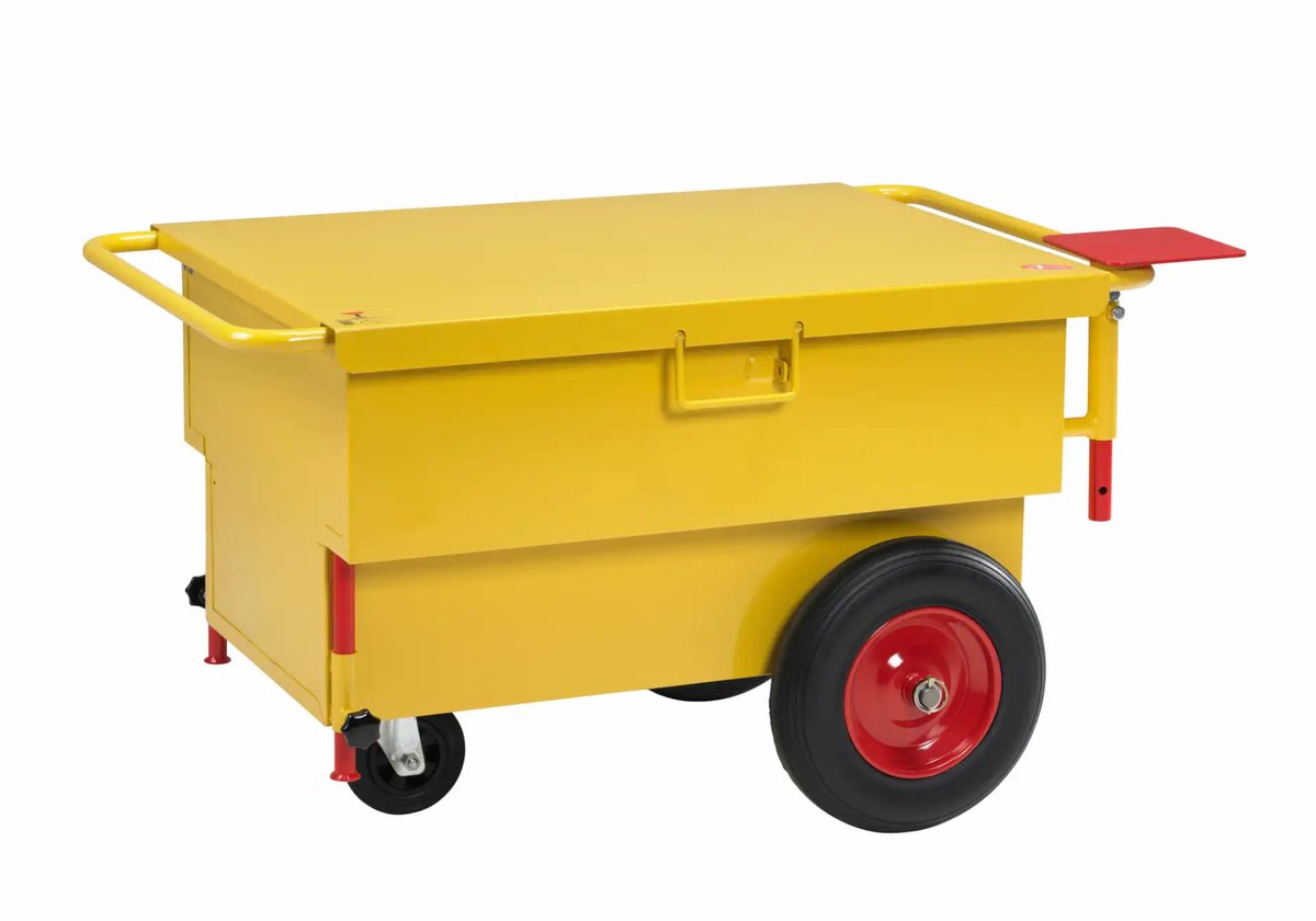 Ravendo Gereedschapswagen UT 300 XL M ? 100x75 cm ? XL Gereedschapstrolley met Deksel ? 400 kg Draagvermogen