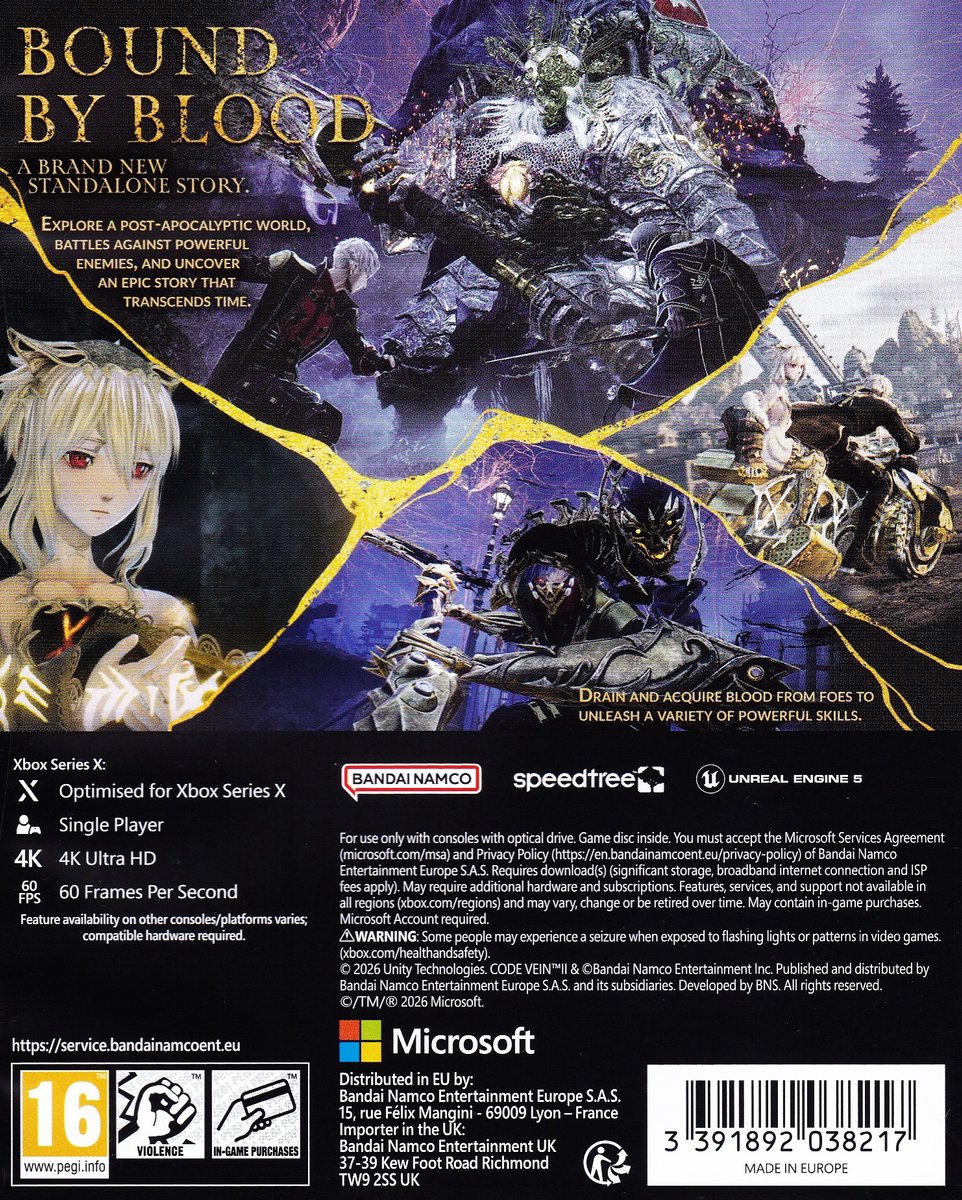 Code Vein II (Xbox Series X)