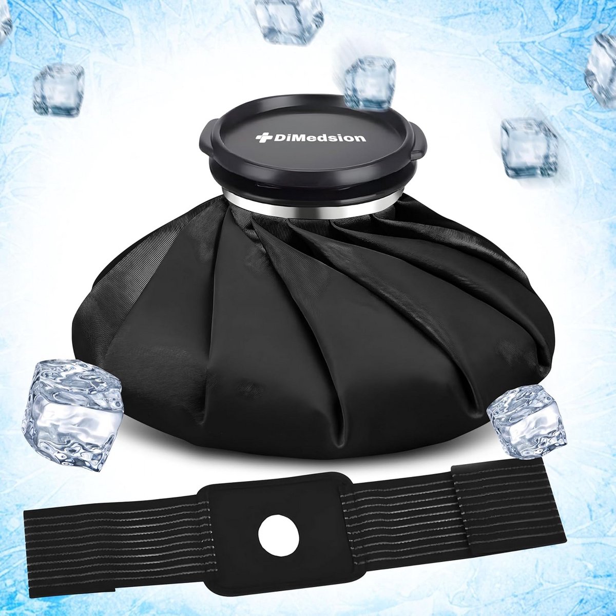 Verstelbare Ice Pack met Band - Herbruikbare Coldpack voor Knie, Spierpijn en Zwelling