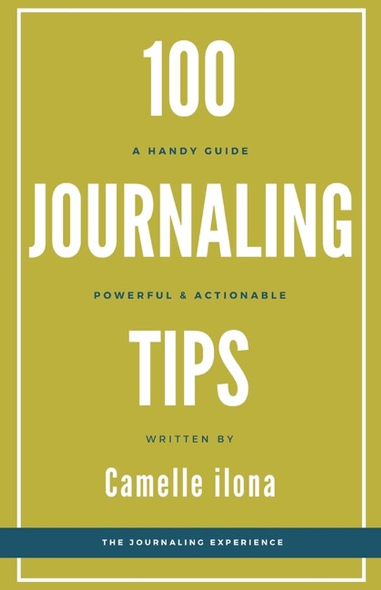 100 Journaling Tips - cover
