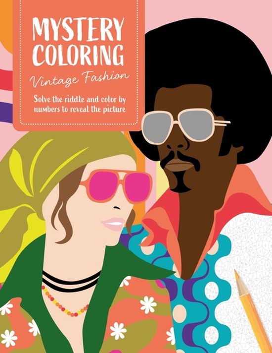 Mystery Coloring Vintage Fashion - cover