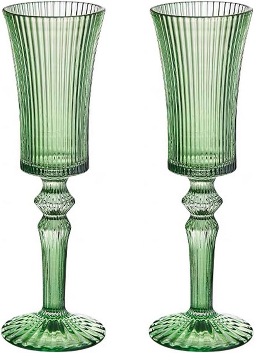 Set van 2 Dunne Champagneglazen 140 ml voor Feest en Diner