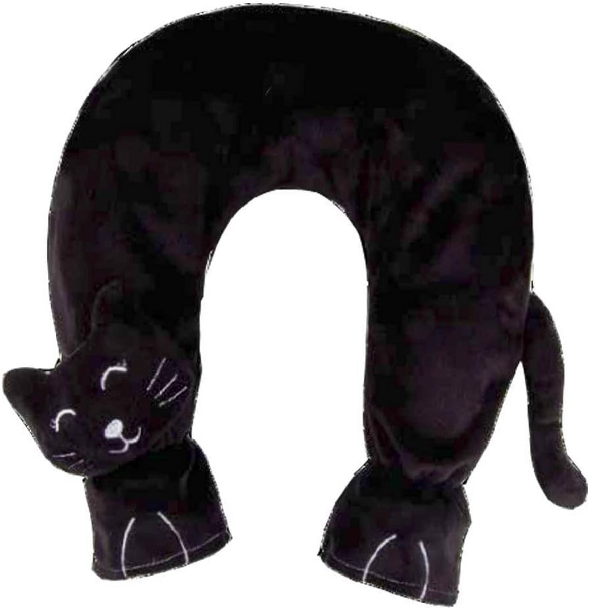 Warme Nekwarmer met Schattige Kattenhoes voor Nek- en Schouderpijn