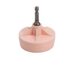 Draaiadapter Breimachine - Draaiadapter Breimolen - Adapter voor Breimachine met Hex Boorstaal Bit voor Sentro Breimachine 22/40/48 Naalden - Roze