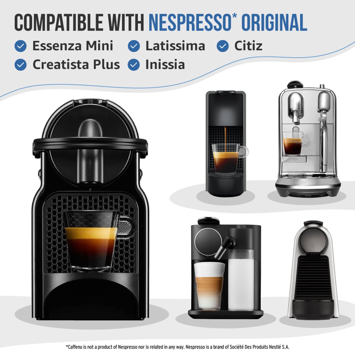 Caffenu Reinigingscups voor Nespresso Original - 10 Reinigingscapsules - Koffiemachine Reiniger - Verbetert Smaak & Levensduur Koffiezetapparaat thumbnail 7