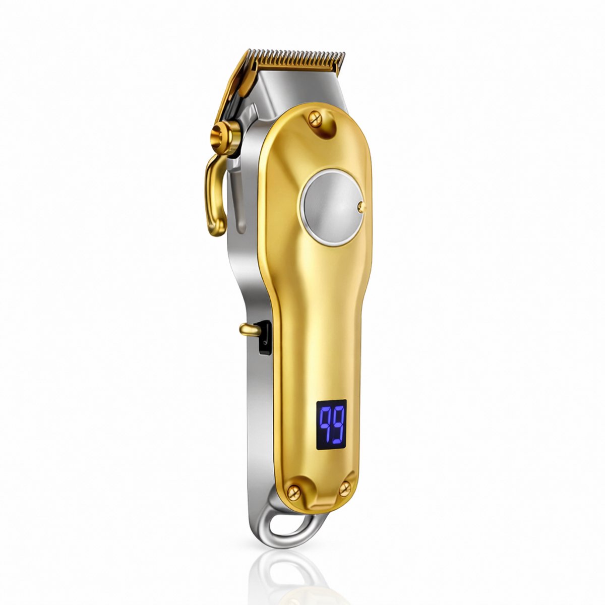 Gouden Tondeuse - Tondeuse - Voor Hoofd en Baard - Tondeuze - Goud - Baardtrimmer - Scheerapparaat - Trimmer - Goudkleurig