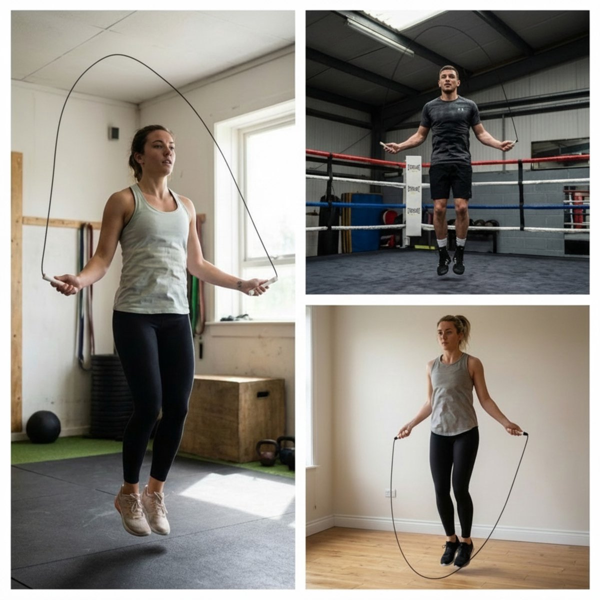 Elevate Rope Professioneel Sport Springtouw - Verstelbare Jump Rope - Touwtje Springen voor Volwassenen en kinderen - Speed rope - Conditie & Kracht - Binnen & Buiten Skipping Rope - Fitness Springtouwen (14 Kleuren) — afbeelding 6