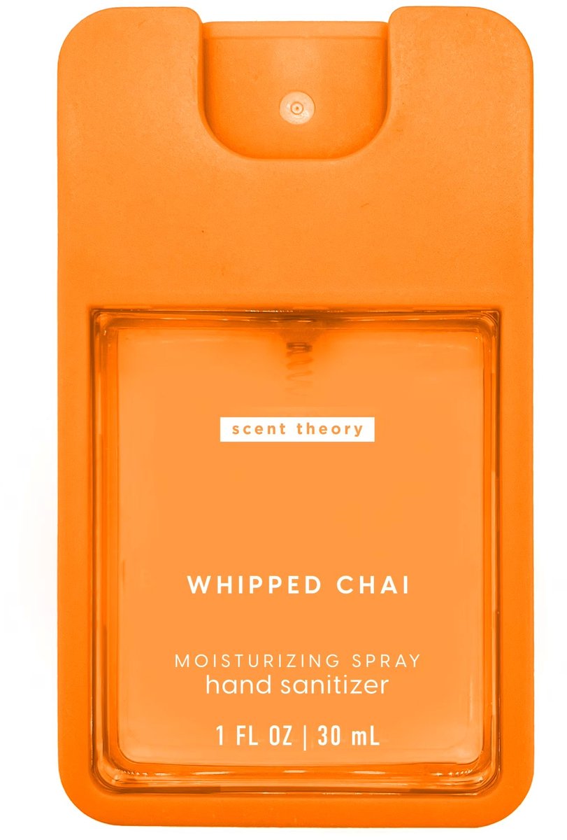 Scent Theory, Hand Sanitizer Spray, Whipped Chai, | Hygiënische Handdesinfectiespray, 30ml