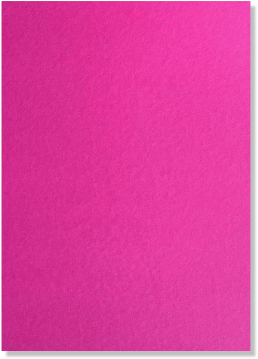 20 Vellen Furchsia roze A4 Hobby Karton - 250g/sm - 297x210mm - Glad Cardstock Papier