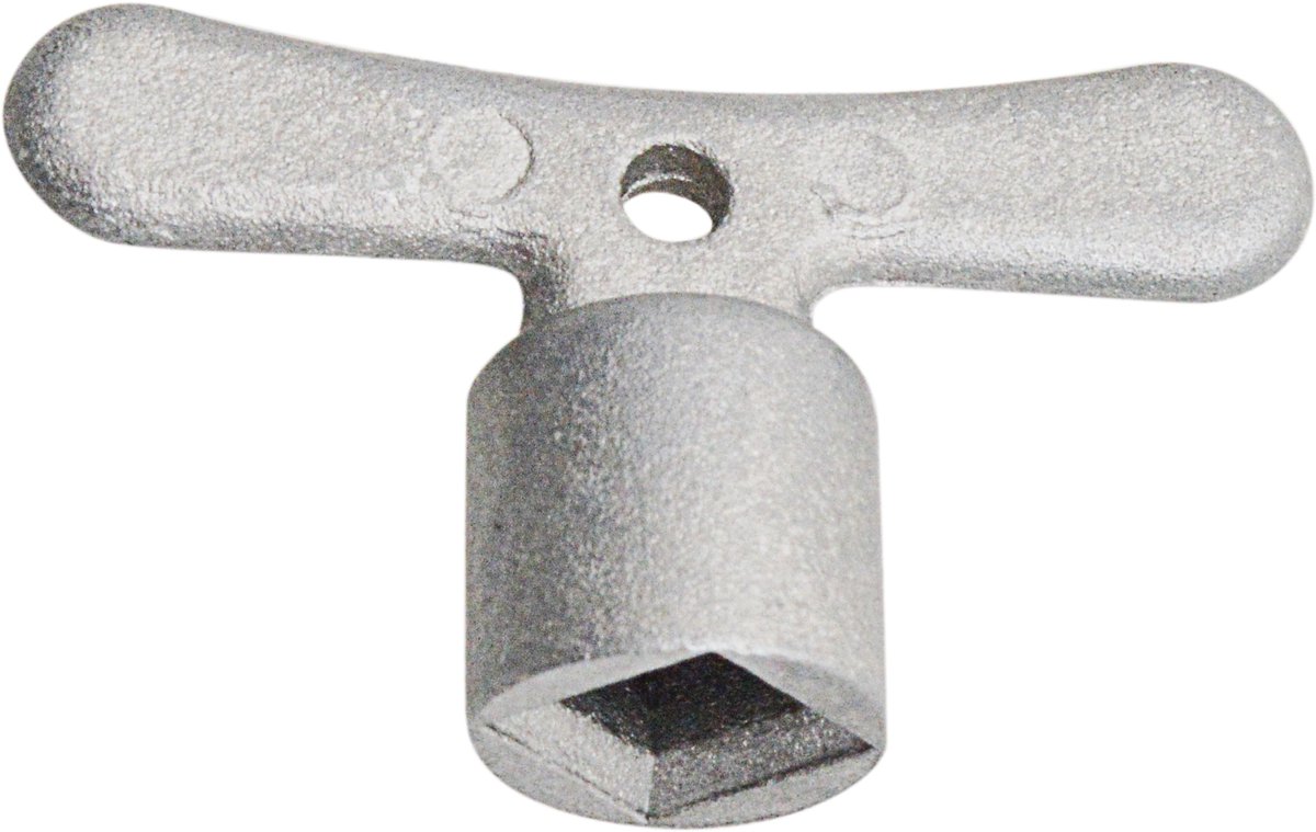 KIRCHHOFF Dopsleutel Vierkant - Chroom - 6 mm - Voor Dopsleutel-bovenstuk