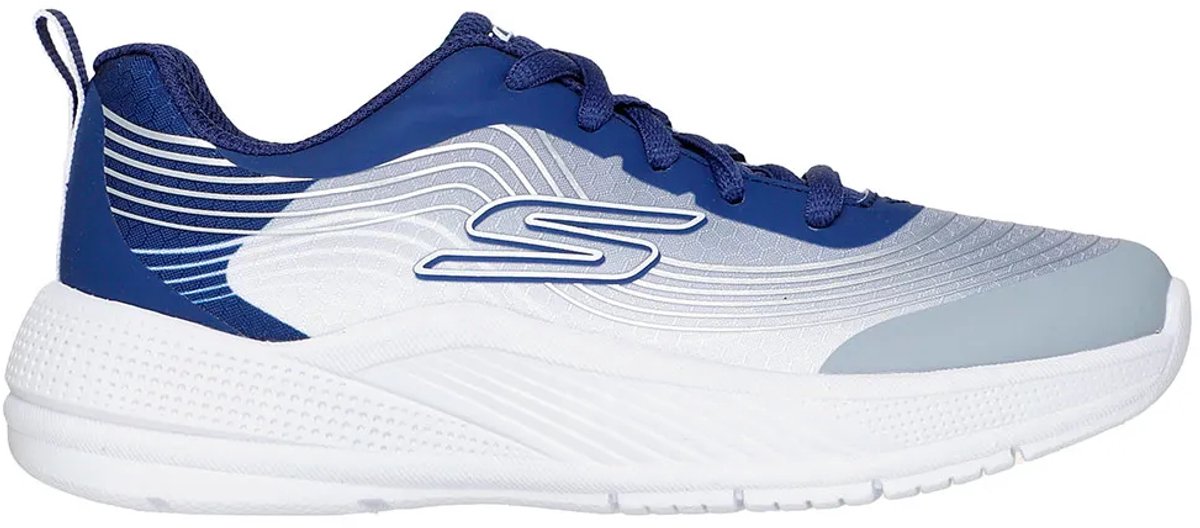 NavyGray.&White Textile / Navy Synthetic / Gray Trim