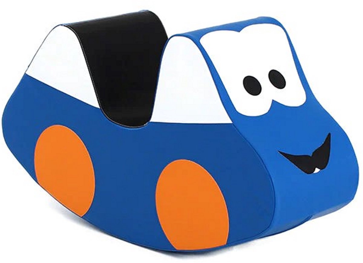 Foam Schommel Auto Blauw: Veilig Schommelen & Motorische Training