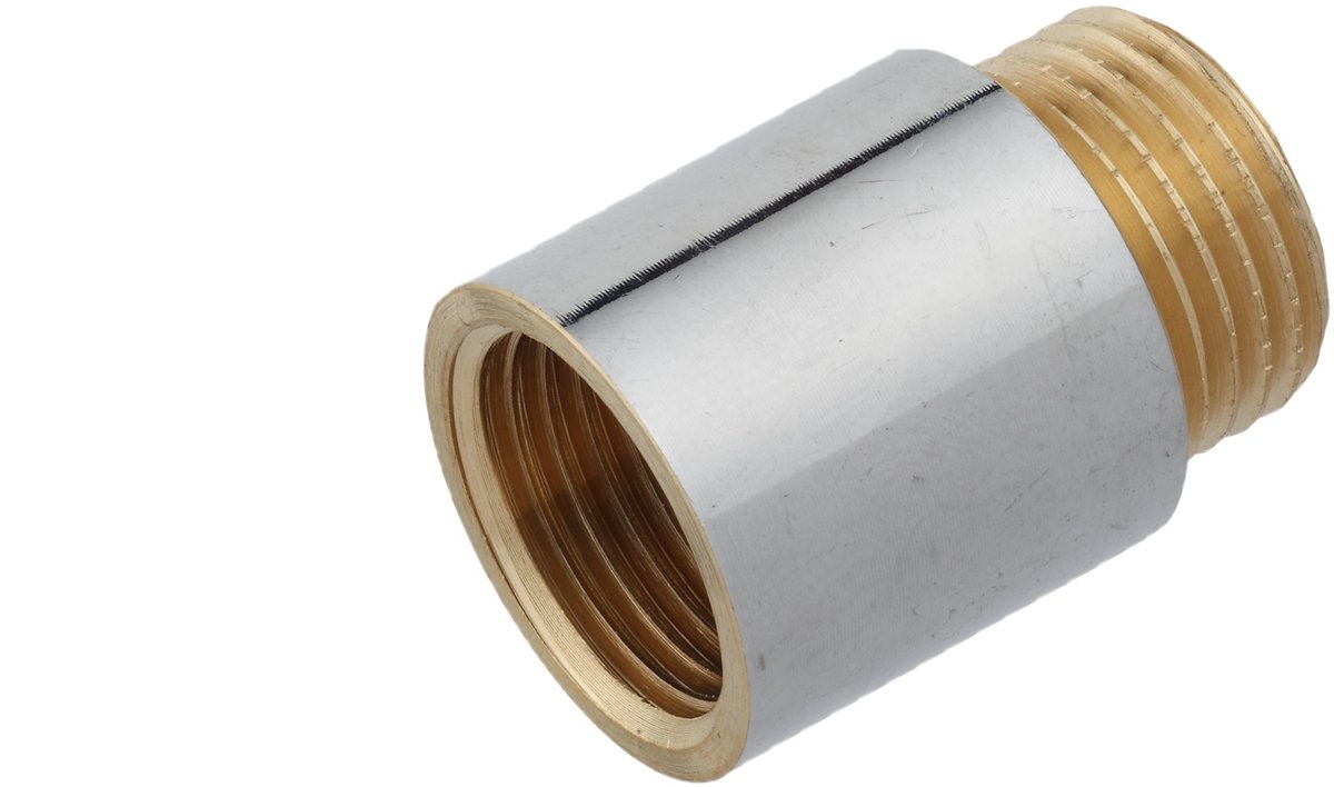 KIRCHHOFF MS Verlengstuk - Chroom - 1/2" x 25 mm