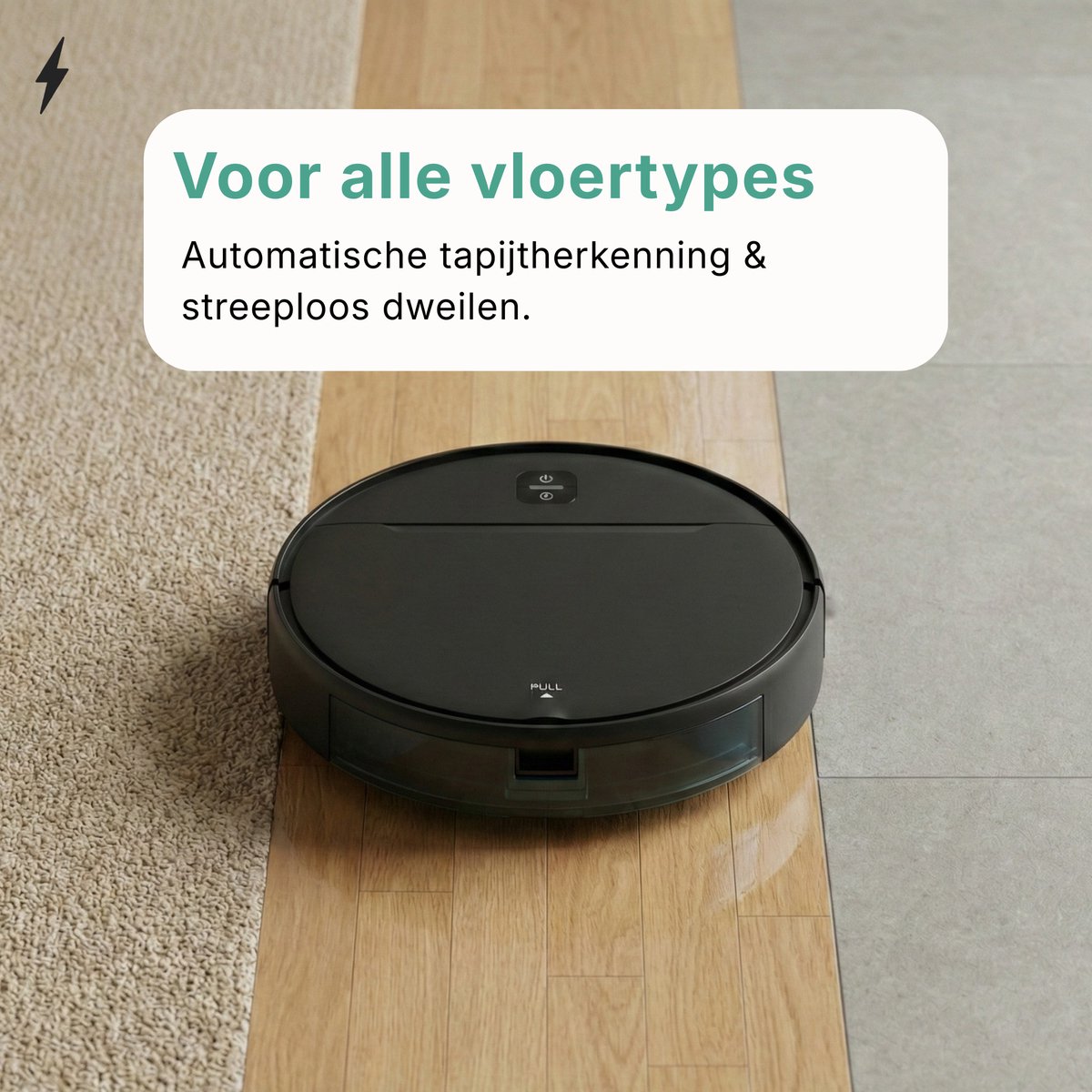 Stoffy Robotstofzuiger met Dweilfunctie en Appbediening - afbeelding 3