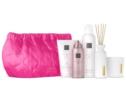 Ritual Rituals - Geschenkset voor Vrouwen - 5 Producten - Douchegel 200 ml + Bodycrème 150 ml + Body Lotion 150 ml - Mini Geurstokjes 70 ml + Geurkaars 140 gram - Giftset Vrouw - Cadeaudoos - Geschenkdoos - Cadeauset - Doucheschuim - Shower Gel - Sakura