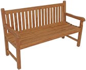 Les - Teak tuinbank rechte rug 180 cm