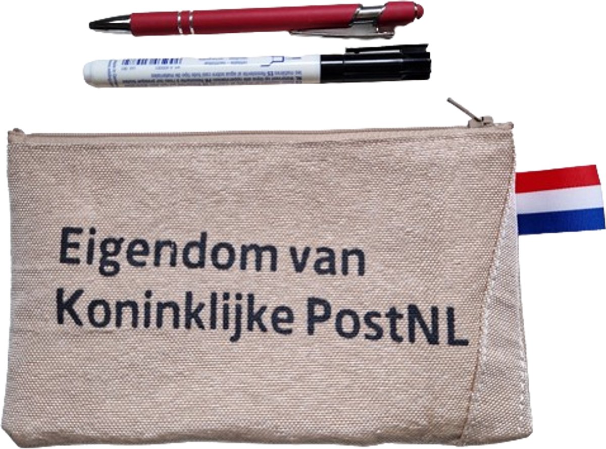 Handgemaakte Etui - PTT Post - Pennenetui - Tekenetui - Medicijntasje - Make-uptasje