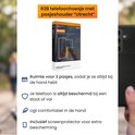 R2B telefoonhoesje met pasjeshouder "Utrecht". Ruimte voor 3 pasjes, beschermd tegen stoten, comfortabel in de hand. Inclusief screenprotector.