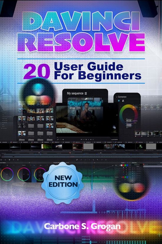 Davinci Resolve 20 User Guide For Beginners - cover