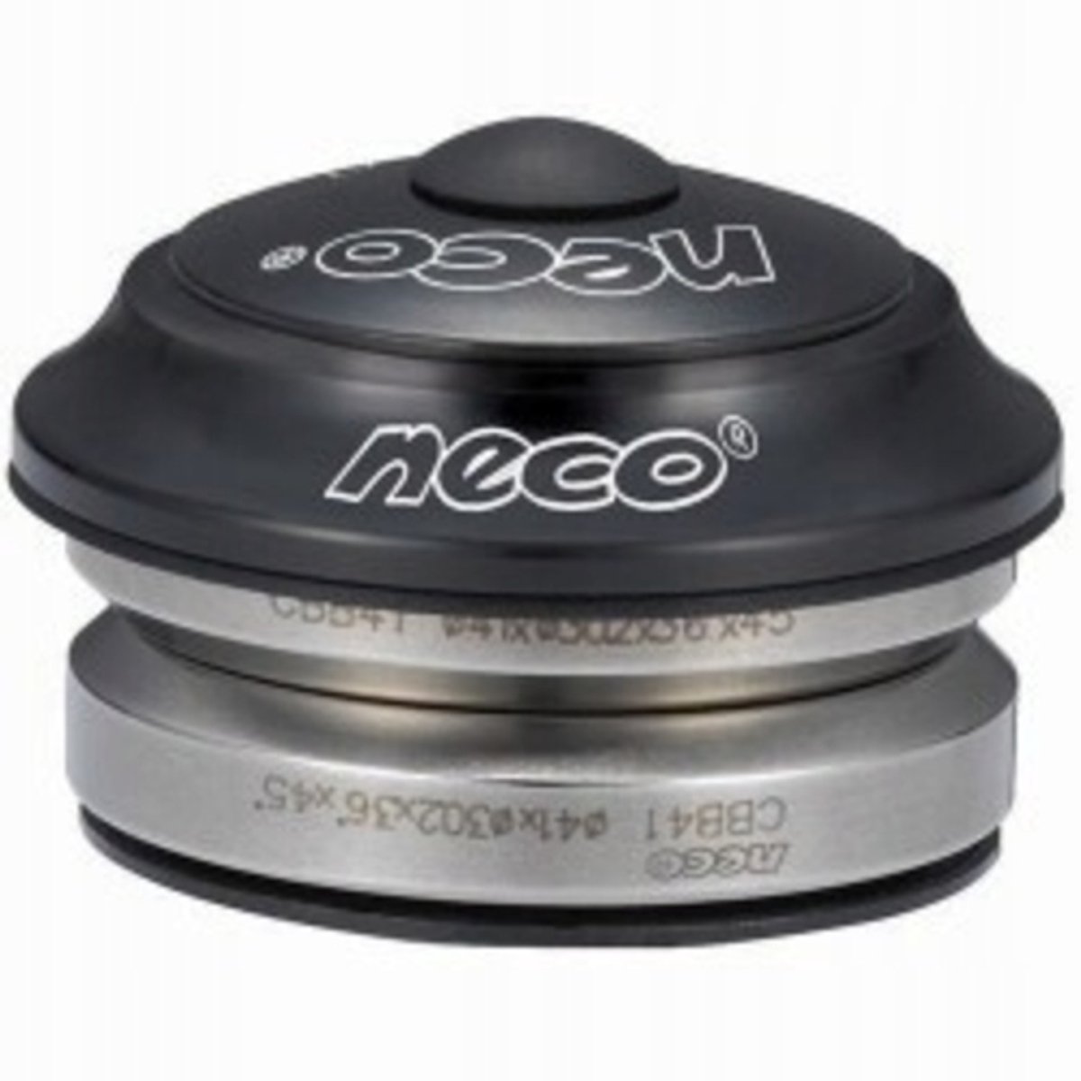 Neco H50 Serie - Geïntegreerde Ahead Stuurinrichting - 28,6 mm - CNC Aluminium - Zwart