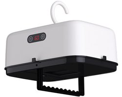 Draagbare Kledingdroger – Mini Draagbare Droger – Opvouwbaar & Compact – Met Afstandsbediening & UV-Licht – Voor Thuis & Studenten – Wit