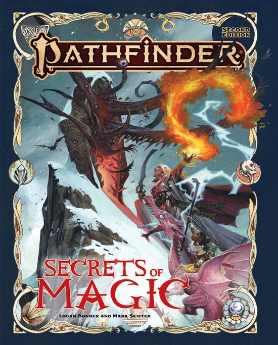 Pathfinder Second Edition Rulebooks- Pathfinder Secrets of M ... - cover