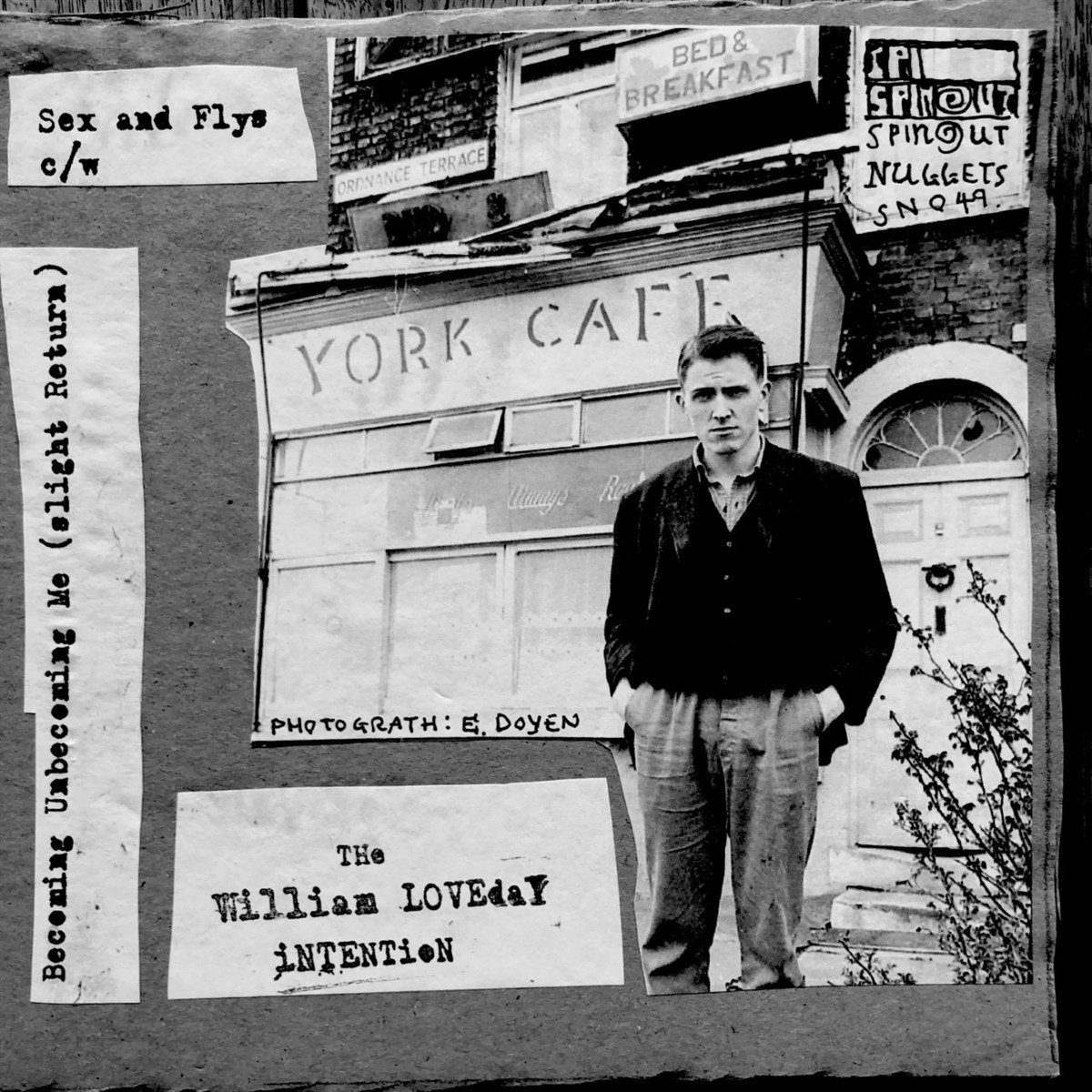 William Loveday Intention - Sex And Flys/Becoming Unbecoming Me (7" Single)