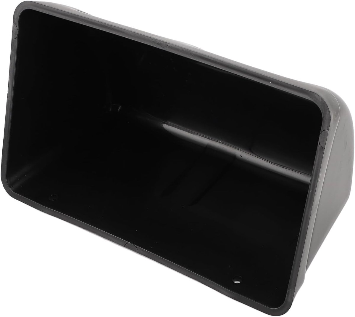 Kippenvoerbak - Voerstation - Veehouderij - Stevige kunststof constructie - 29x17x13 cm - Zwart