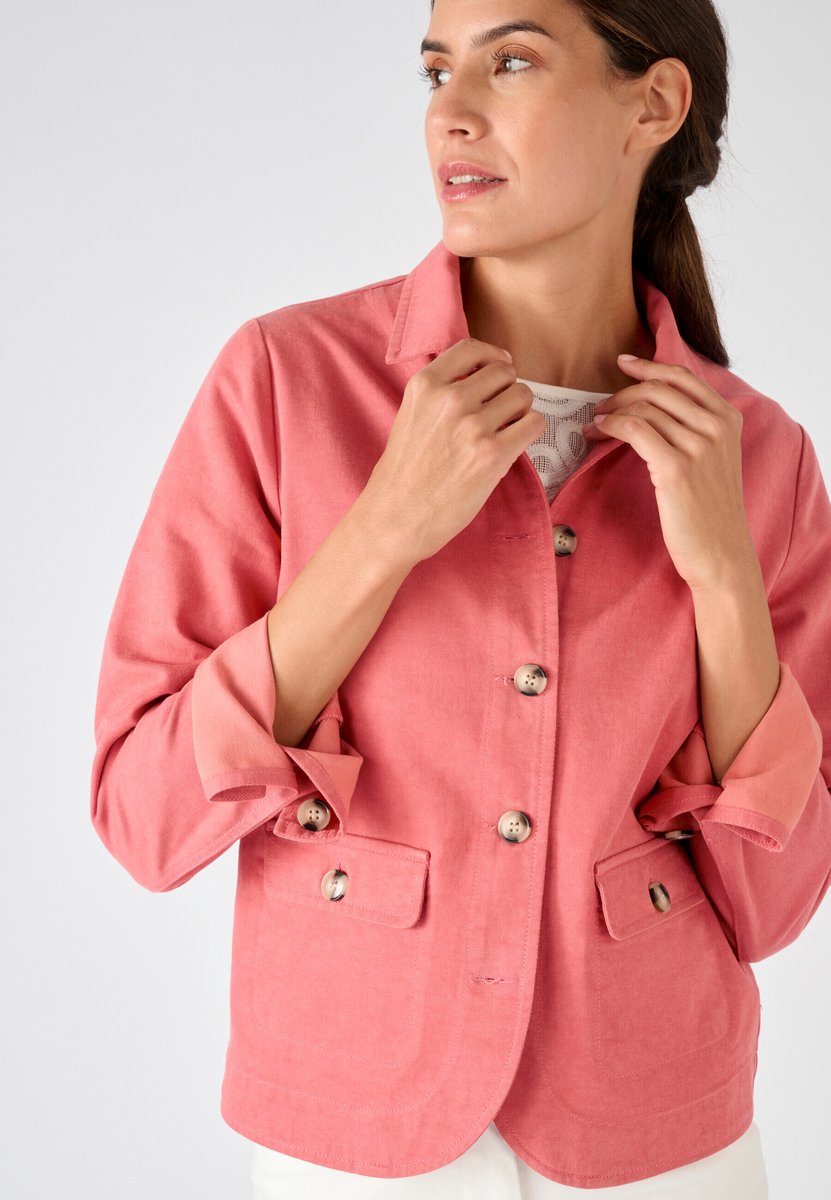 Damart - Vest vezelmix Lyocell Tencel(TM) en katoen - Dames - Roze - 42
