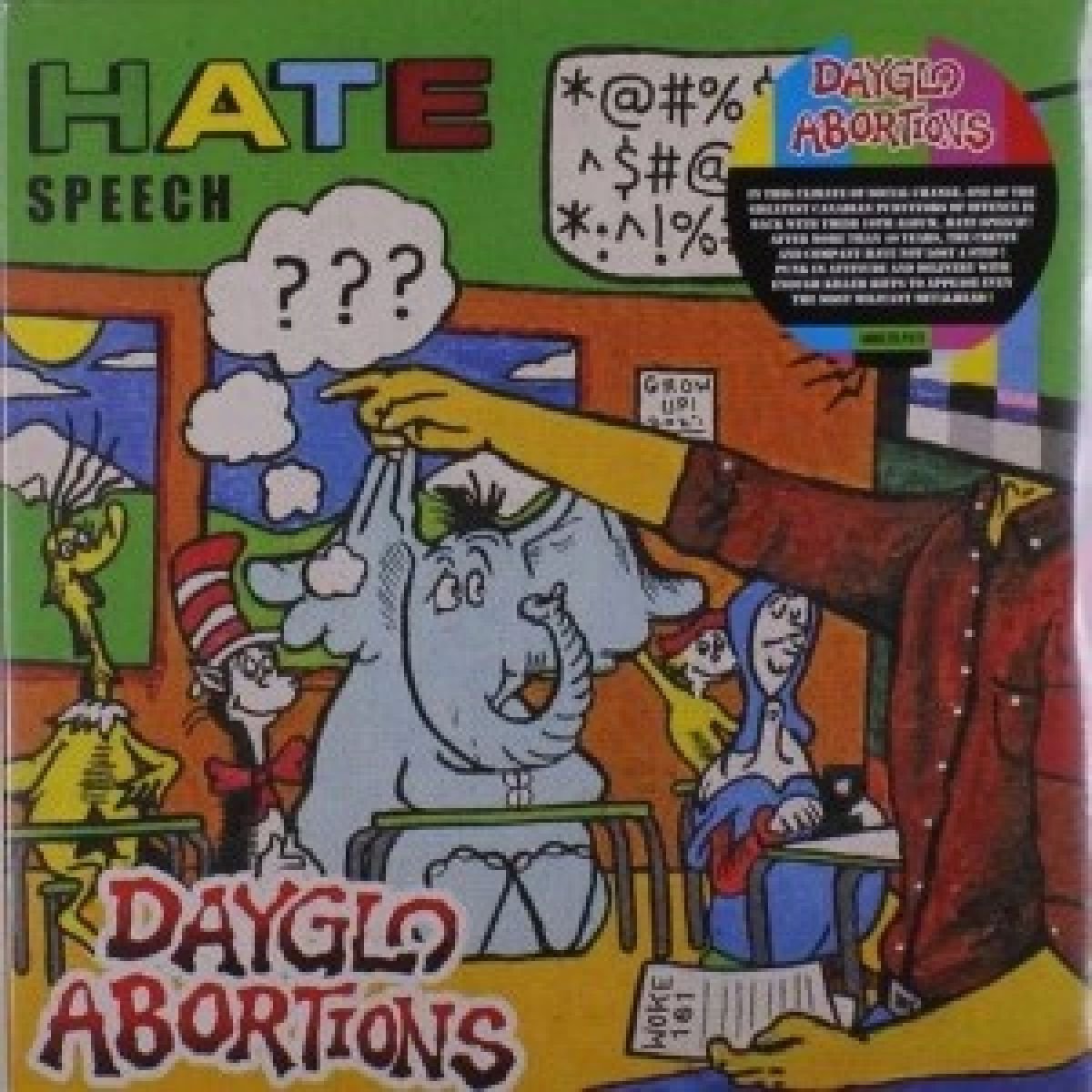 Dayglo Abortions - Hate Speech (LP) (Coloured Vinyl)