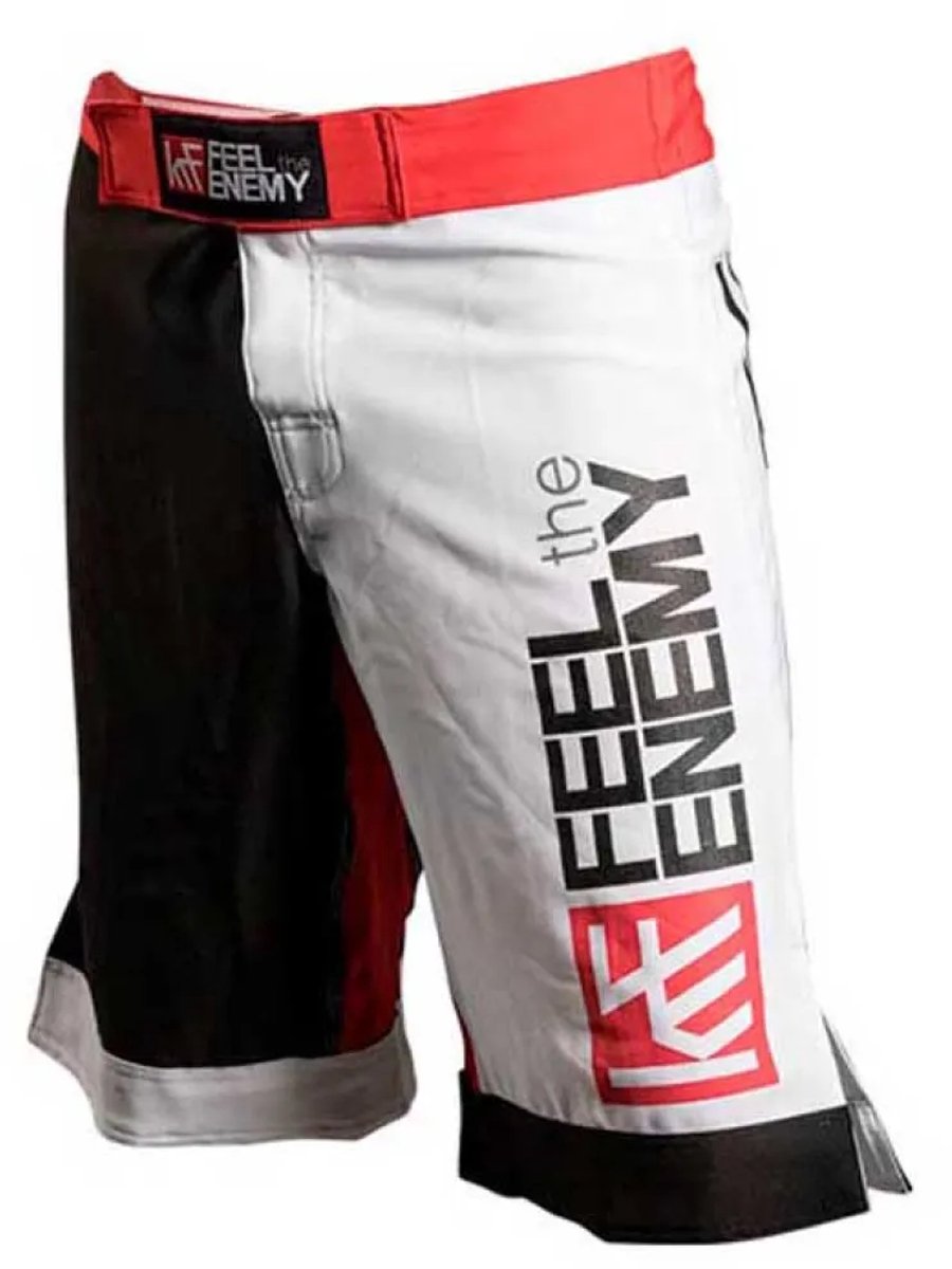 Krf Feel The Enemy Samut Korte Broek Wit,Zwart L Man