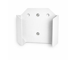 Philips Hue Bridge Muurbeugel – Wandhouder voor Philips Hue Bridge V2 – Smart Home Accessoire – Kabelmanagement Oplossing – Wandmontage Houder – Strak & Compact Design – Wit
