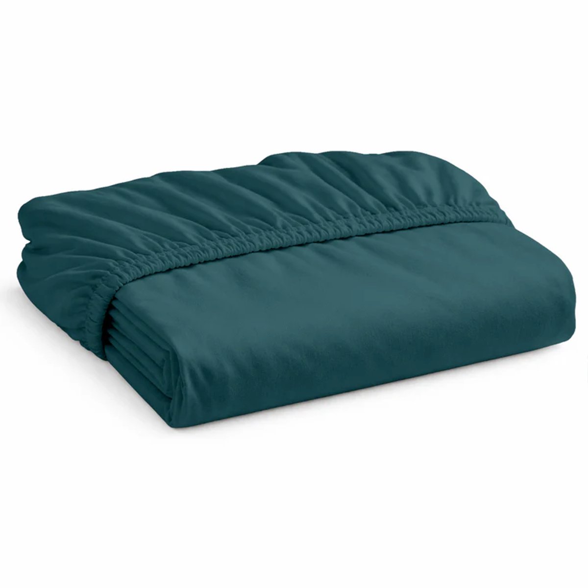 Decoware Hoeslaken Jersey - Petrol - Katoen - Elastisch - 180x220 cm - Geschikt voor matrassen tot 25 cm
