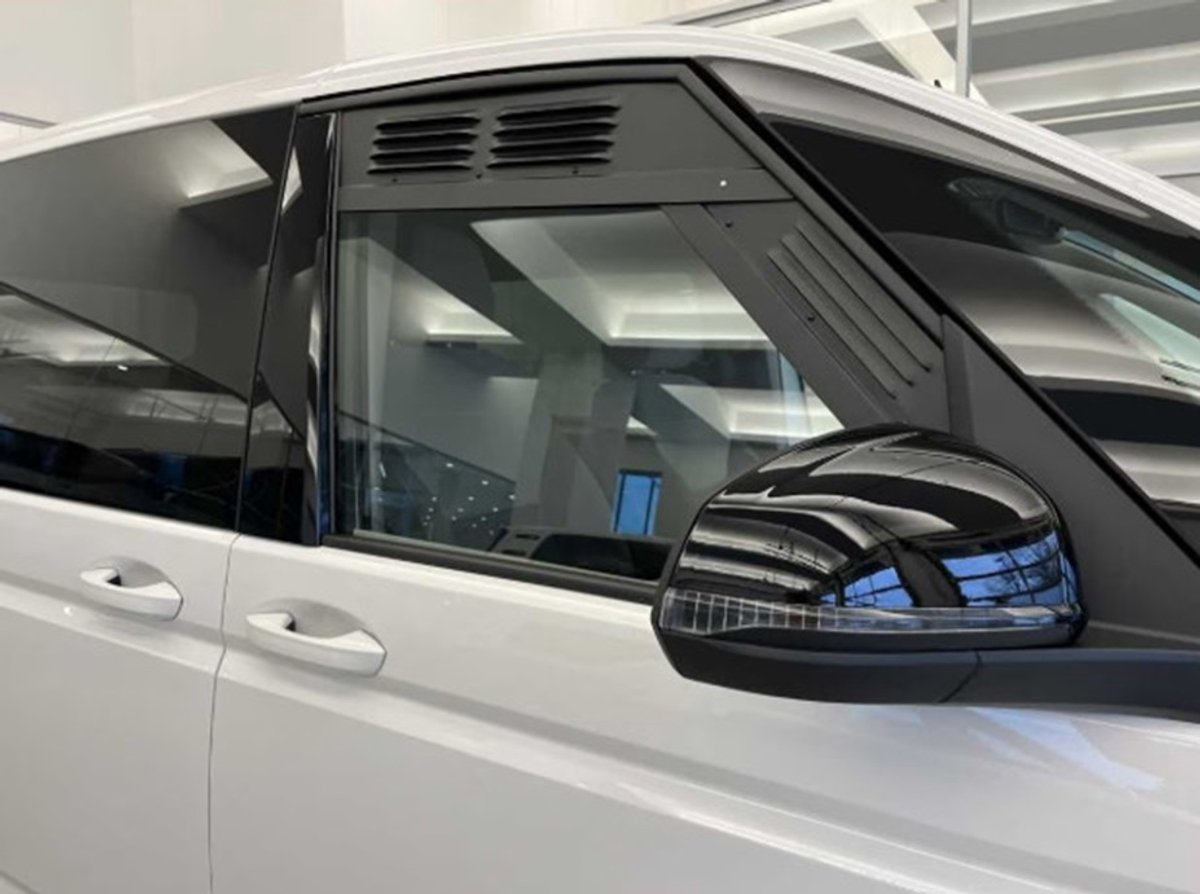 Ventilatierooster Set VW T7 Exclusive vanaf bouwjaar 06/2021 Raamroosters set van 2 stuks Raamrooster raam